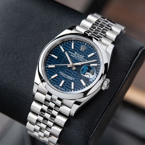 rolex datejust blue motif 36|Rolex Datejust 36 price.